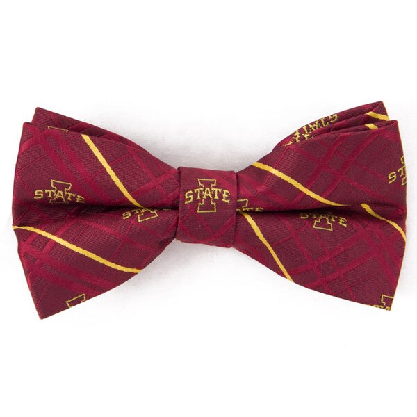 Eagles Wings I-State Plaid Oxford Bow Tie